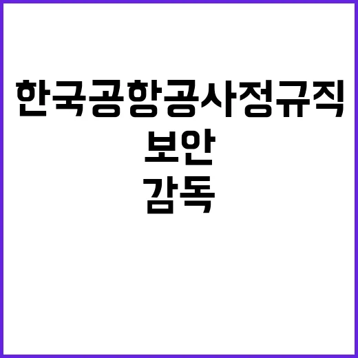 한국공항공사 2024년도 하반기 안전직(공항보안 및 보안검색감독) 채용