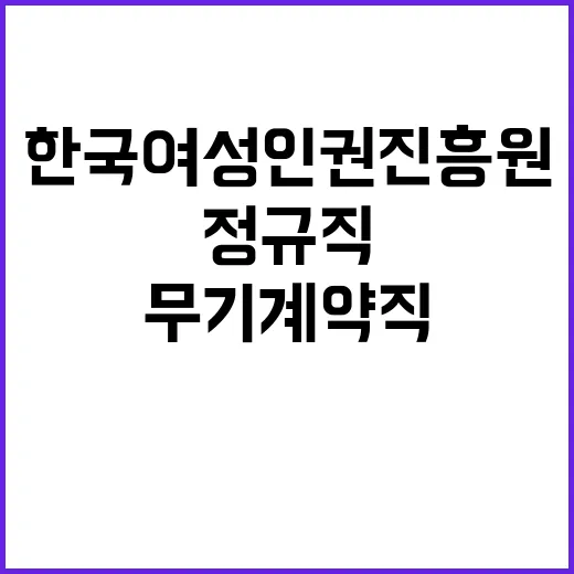 한국여성인권진흥원 …