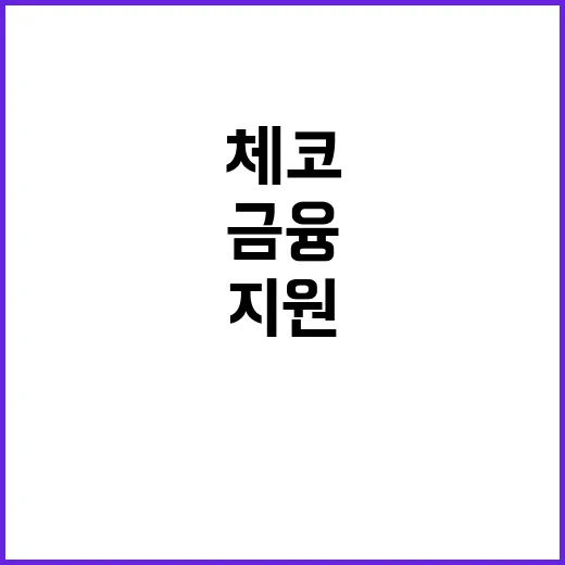 체코 금융지원 사실관계와 입장 일관된 설명 공개