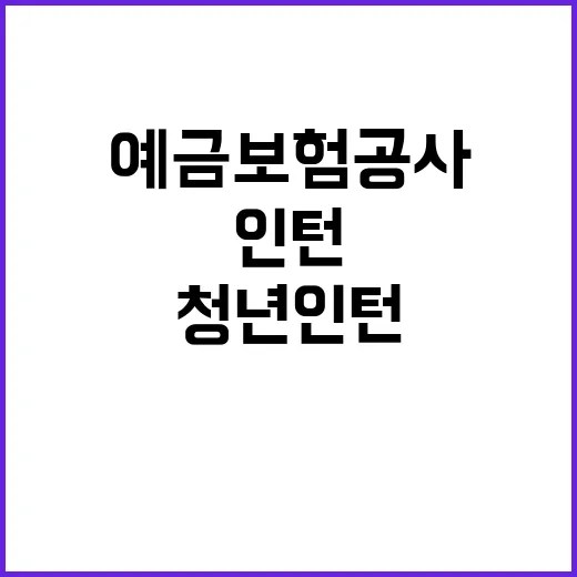 예금보험공사 청년인…