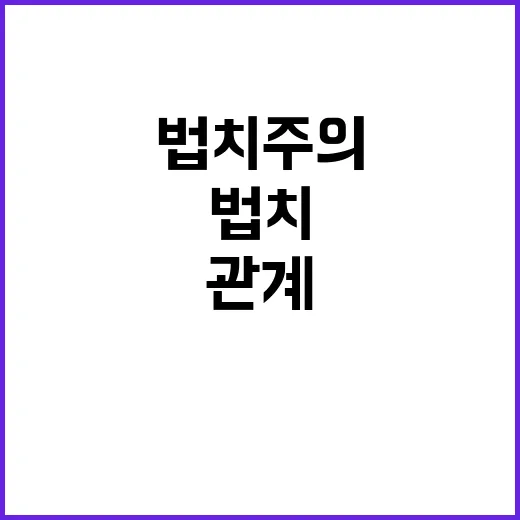 ‘법치주의’ 고용부…