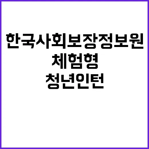 한국사회보장정보원 …