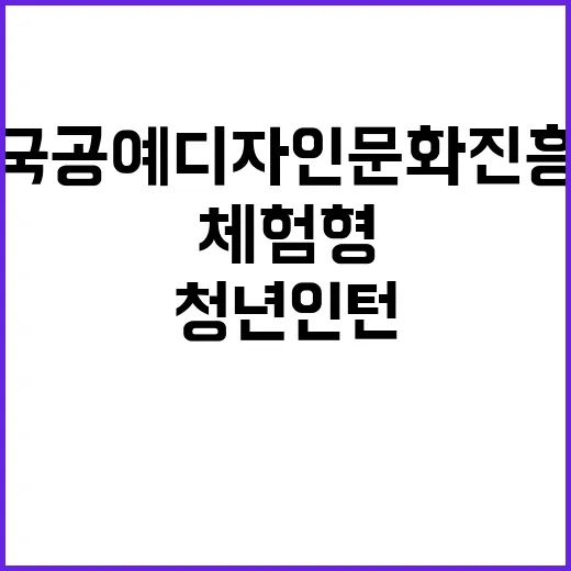 한국공예디자인문화진흥원 직원(계약직-장애인제한경쟁, 체험형청년인턴, 육휴대체, 일반) 채용공고(2025-001)