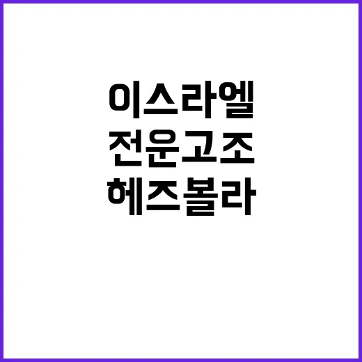 헤즈볼라 사망 이스…