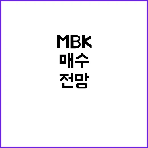 고려아연 반격 MB…