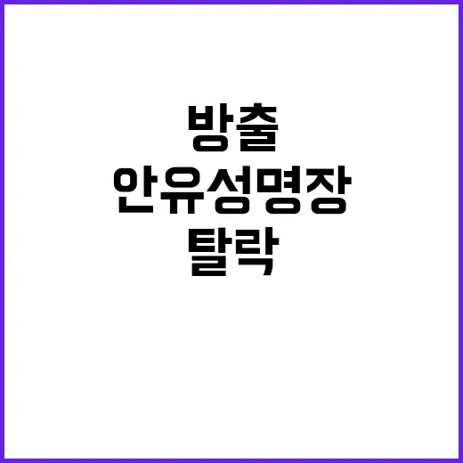 흑백요리사 안유성 …