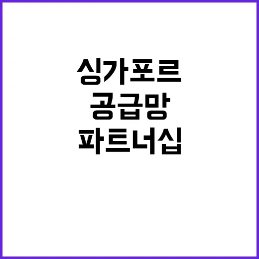 공급망 파트너십 한…