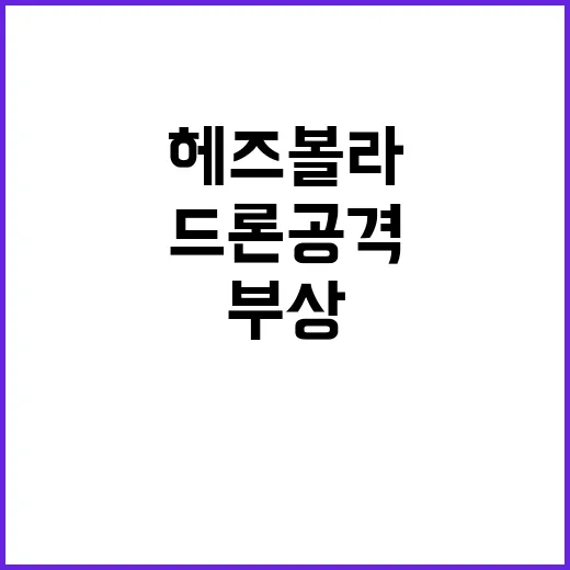 “드론 공격 헤즈볼…