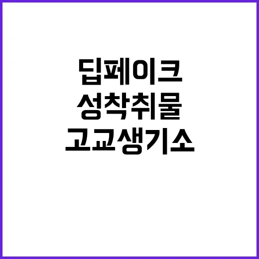 딥페이크 성착취물 …