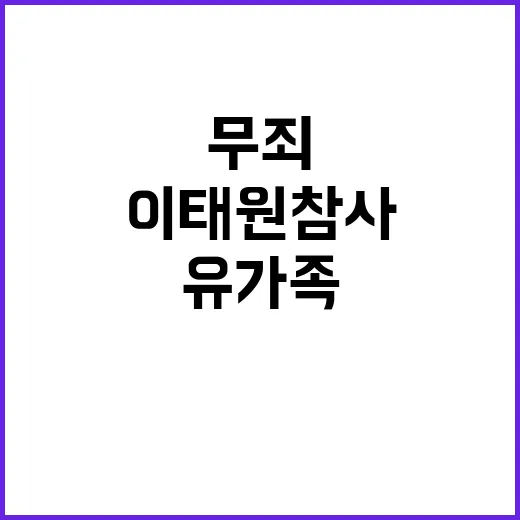 ‘이태원 참사 무죄…