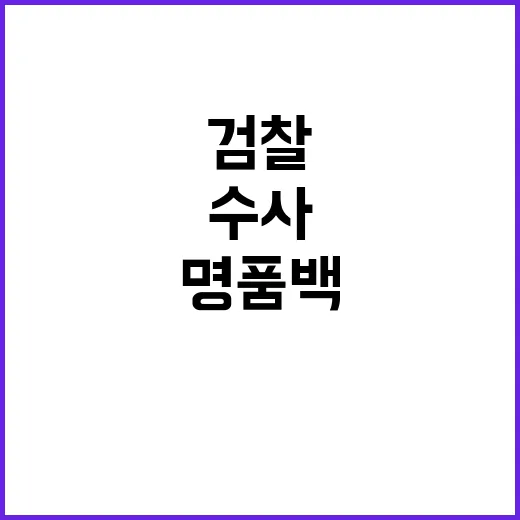 명품백 수사 난항 …