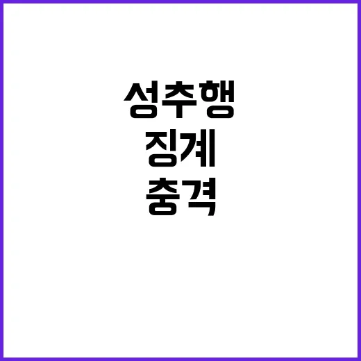 성추행 검사들 정직 징계 소식에 충격 받다!