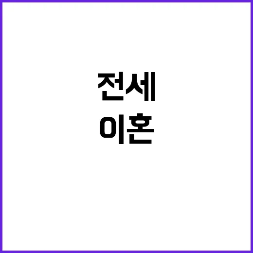 전세 37억 이혼 …