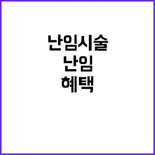 난임시술 증명서 세…