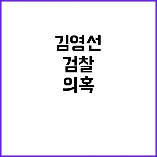 명태균 의혹 김영선…