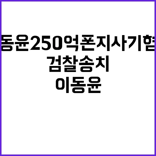 이동윤 250억 폰…