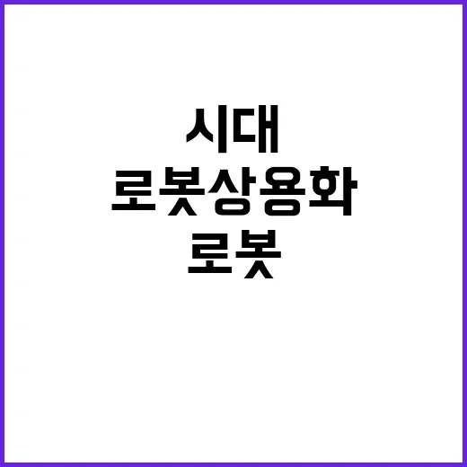 안전기준 로봇 상용…