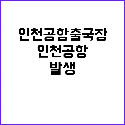 일본 여성 인천공항…