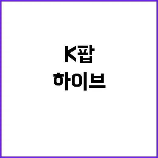 K팝 영익 감소 하…