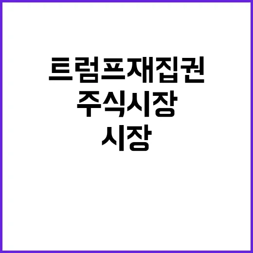 트럼프 재집권 미국…