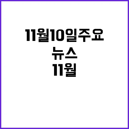 뉴스센터 11월 1…