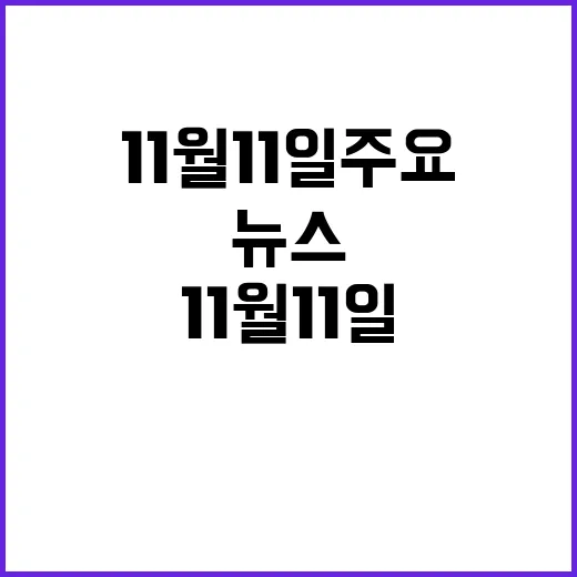 “뉴스투나잇 11월…