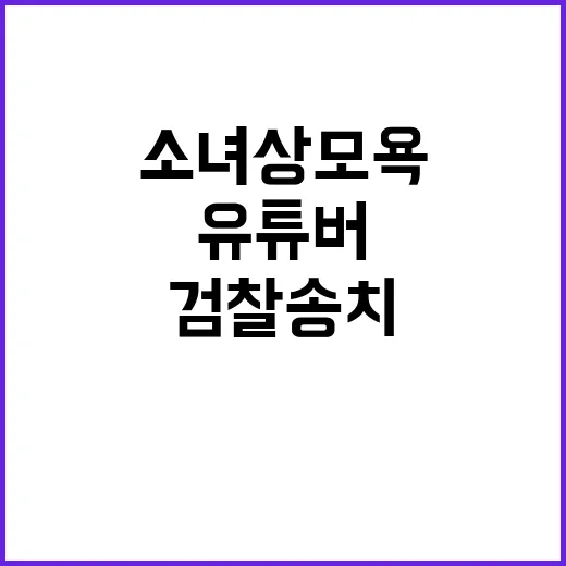 소녀상 모욕 유튜버…