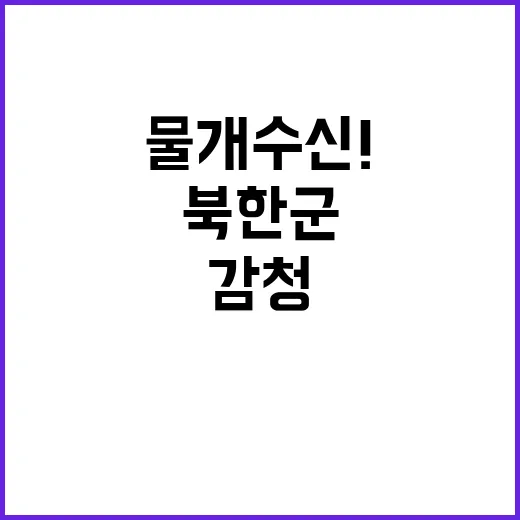 “물개 수신!” 북…