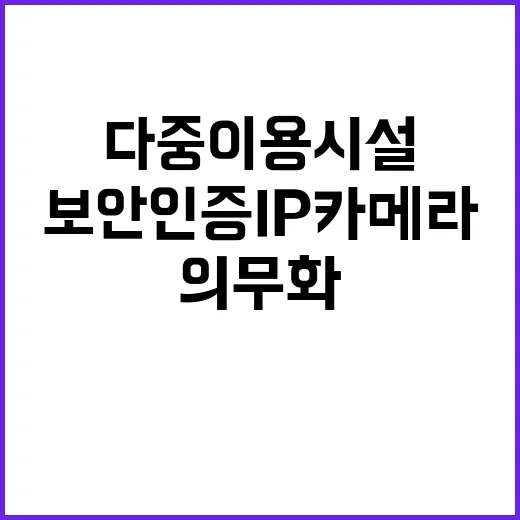 보안인증 IP카메라…