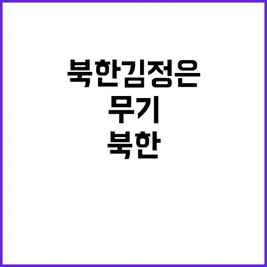 북한 김정은의 새로…