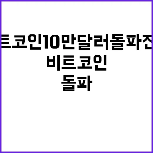 비트코인 10만 달…