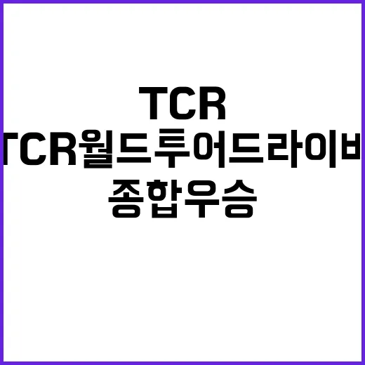 현대차 TCR 월드…