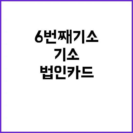 법인카드 사적 사용…