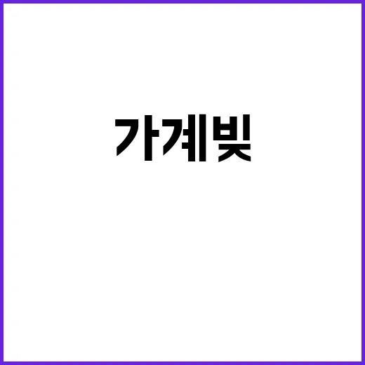 가계빚 1900조 돌파 충격적인 현실!