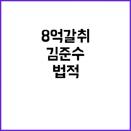 8억 갈취 피해 김…