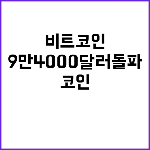 비트코인 새로운 역…