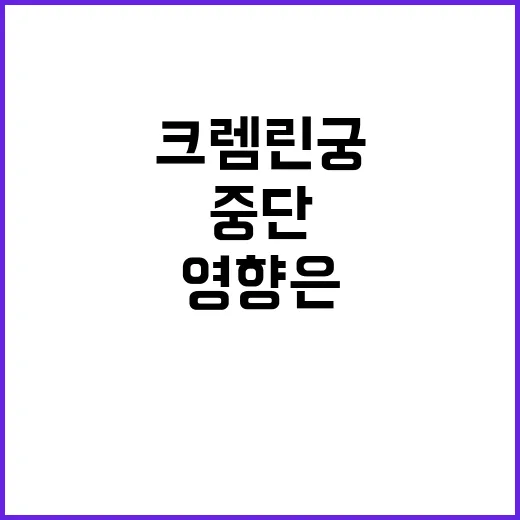 크렘린궁 핫라인 중…