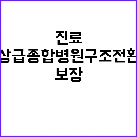 상급종합병원 구조전…