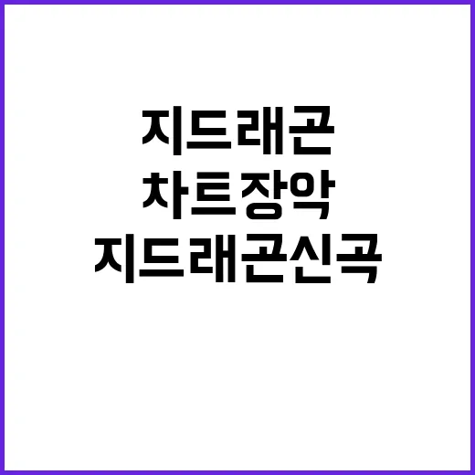 ‘지드래곤 신곡’ 차트 장악 여전한 화력 공개!