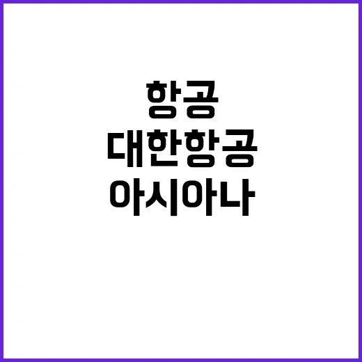 대한항공 합병 승인…