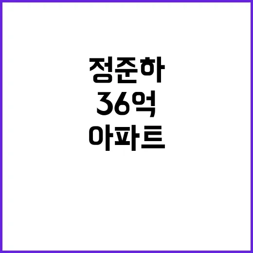 정준하 경매 36억…