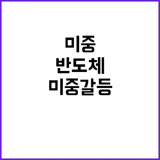 반도체 수출 봉쇄 …