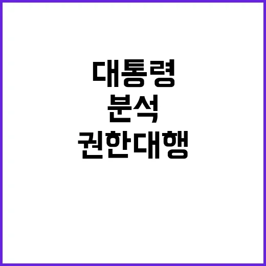 대통령 권한대행 전…