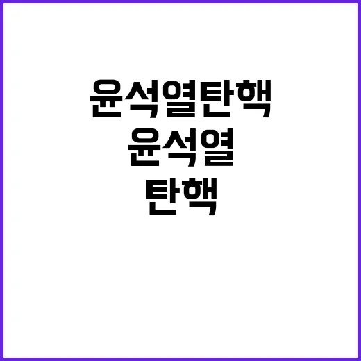 내란성 두통? 선물 대신 윤석열 탄핵! 클릭 요망!