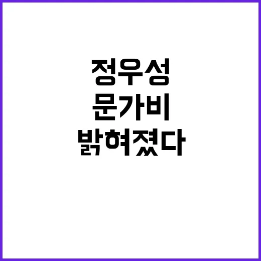 정우성 문가비와의 인연에 대한 진실 밝혀졌다