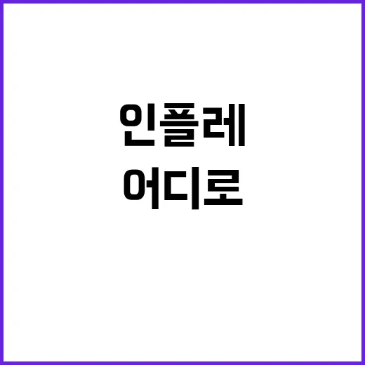 인플레 충격! 소비자 지갑은 어디로 향하나?