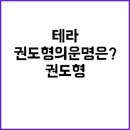 테라 인도 결정 권도형의 운명은?