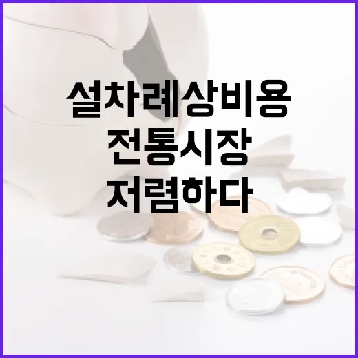 설 차례상 비용 전통시장 13% 저렴하다!