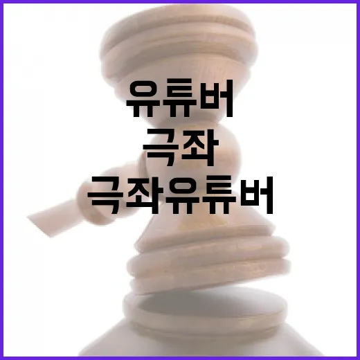 극좌 유튜버의 폭동 선동 진실은 무엇인가?