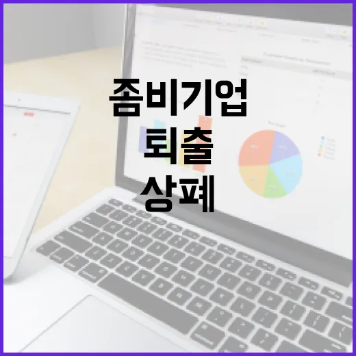 좀비기업 퇴출 코스피 상폐 간소화 소식!